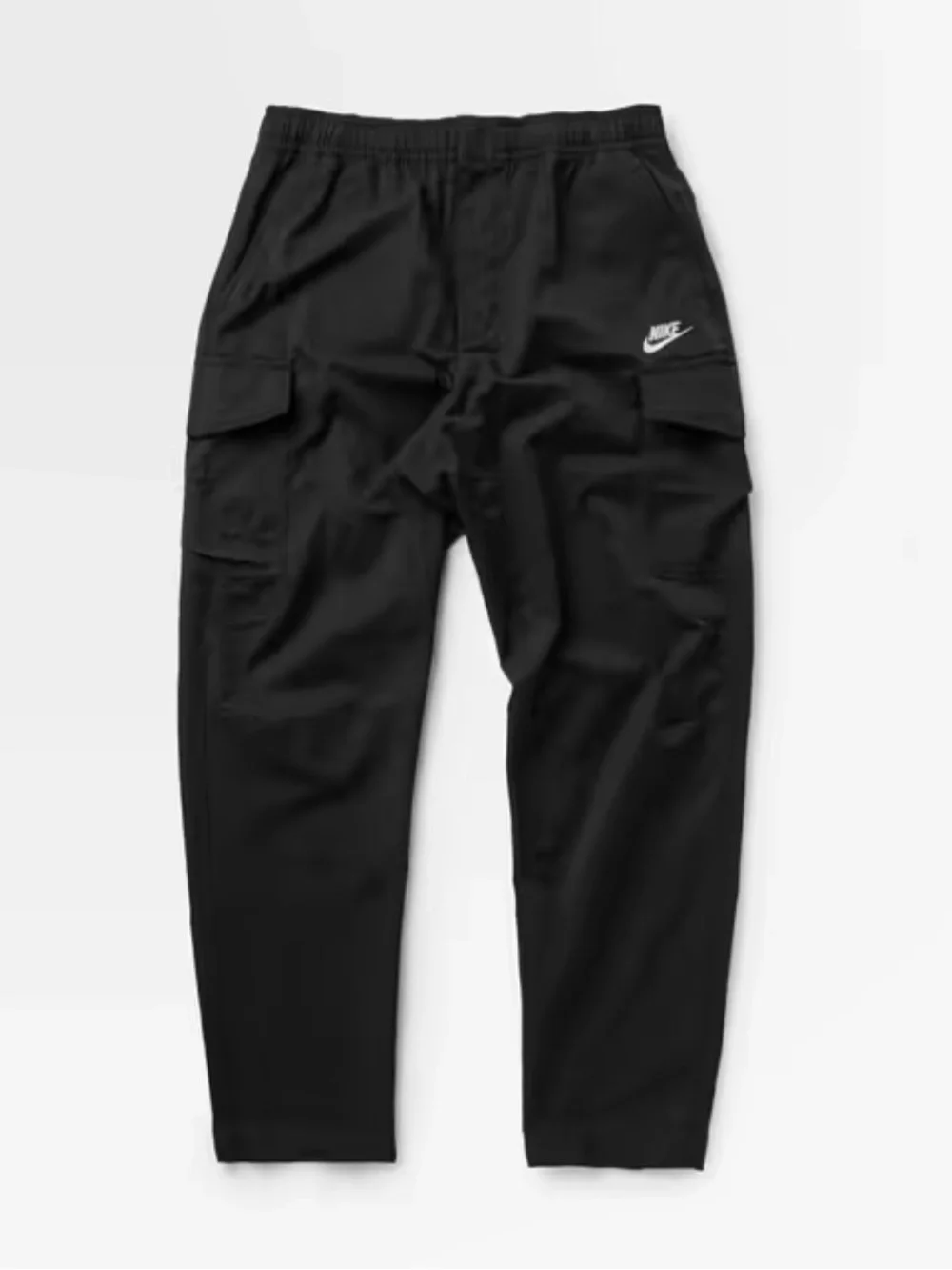 Nike Black Men's Cargo Pants with Side Pockets
